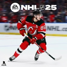《NHL 25》盒装封面。